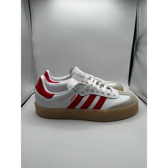 Adidas Sambae Wmns “White Scarlet Gum” size 10 women’s - Picture 3 of 7